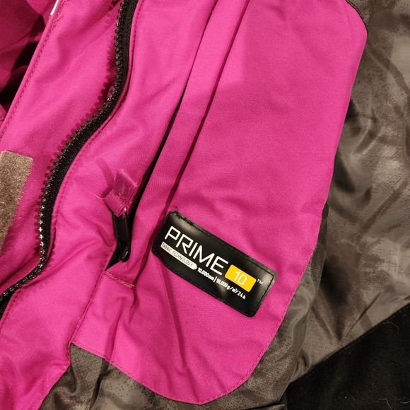 Orage Insulated Ski Jacket Prime 10 Pink Color Block Women's Small Winter - Picture 2 of 12